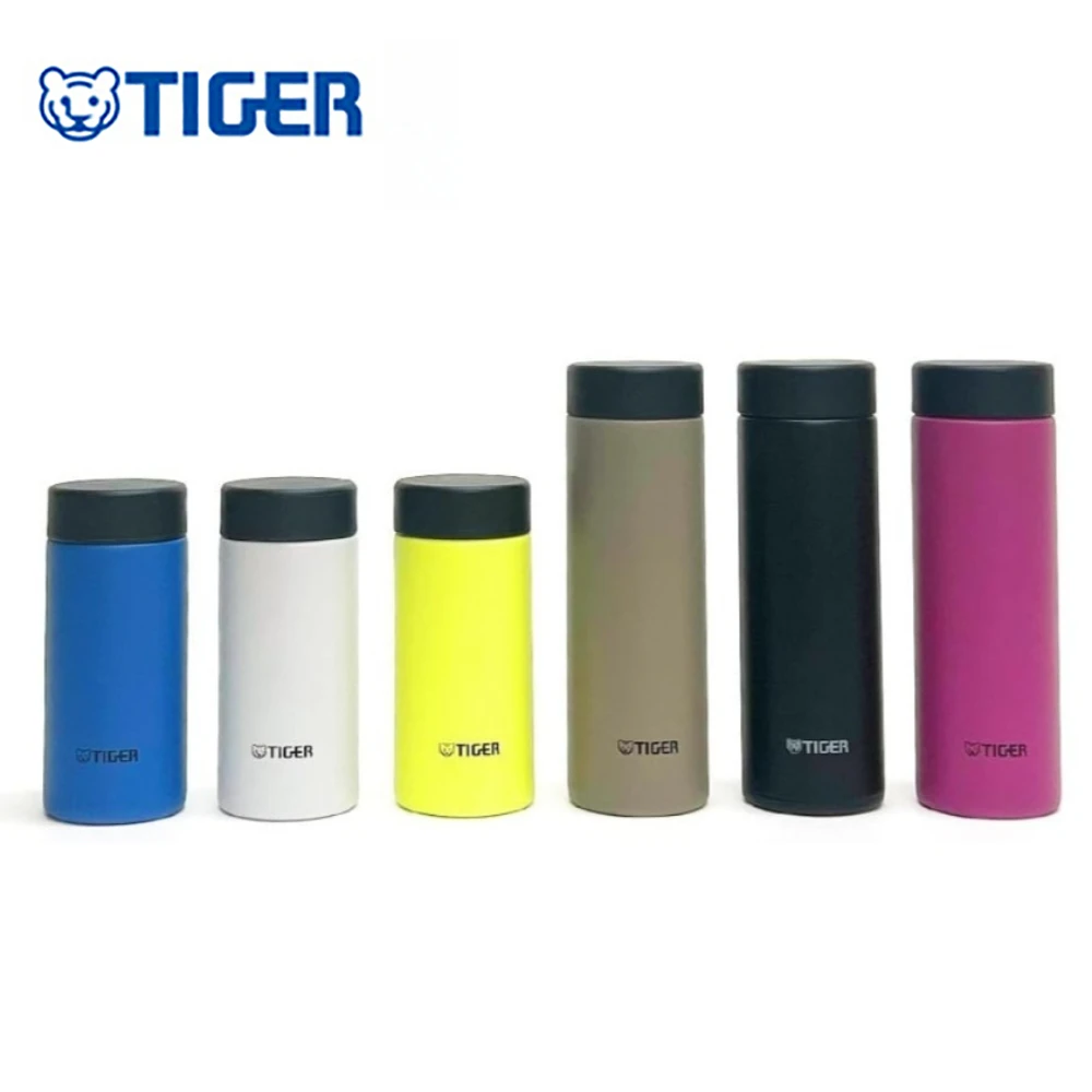 TIGER MMP-W020/W030 Stainless Steel Thermos Cup, Screw Lid Vacuum Insulated Water Bottle Mini Portable Travel Mug