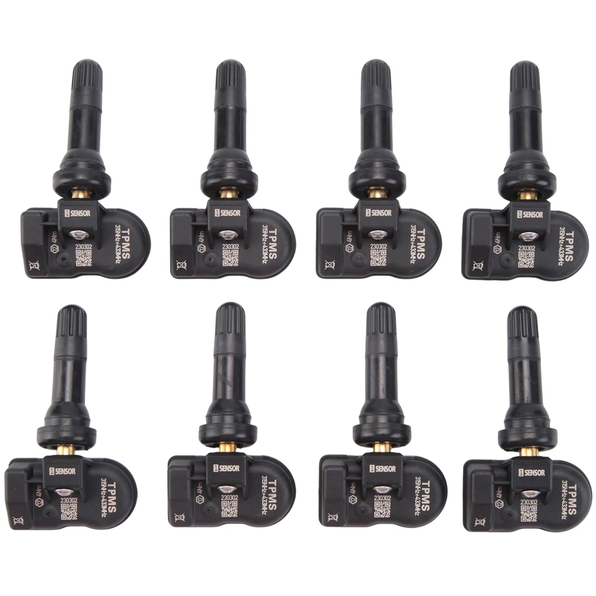 

8Pcs TPMS Sensor 433MHz 315MHZ Universal 2 in 1 Programmable MX-Sensor for- Tire Pressure Monitoring System