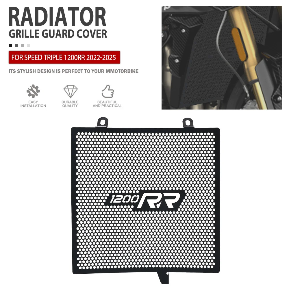 Radiator Guard Voor Speed Triple 1200RR 2022 2023 2024 2025 Motorfiets Radiatoren Grille Cover Protector Accessoires