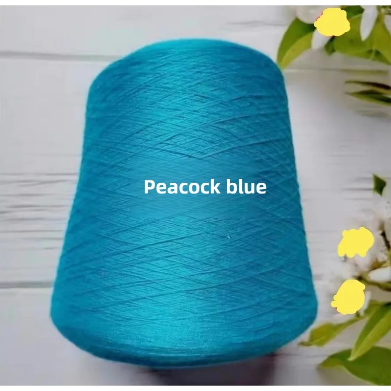 100% Mercerized Cotton Yarn 500g Thin for Hand Knitting Crochet Clothing Sock Bag DIY High Grade Baby Thread Soft Skin Friendly