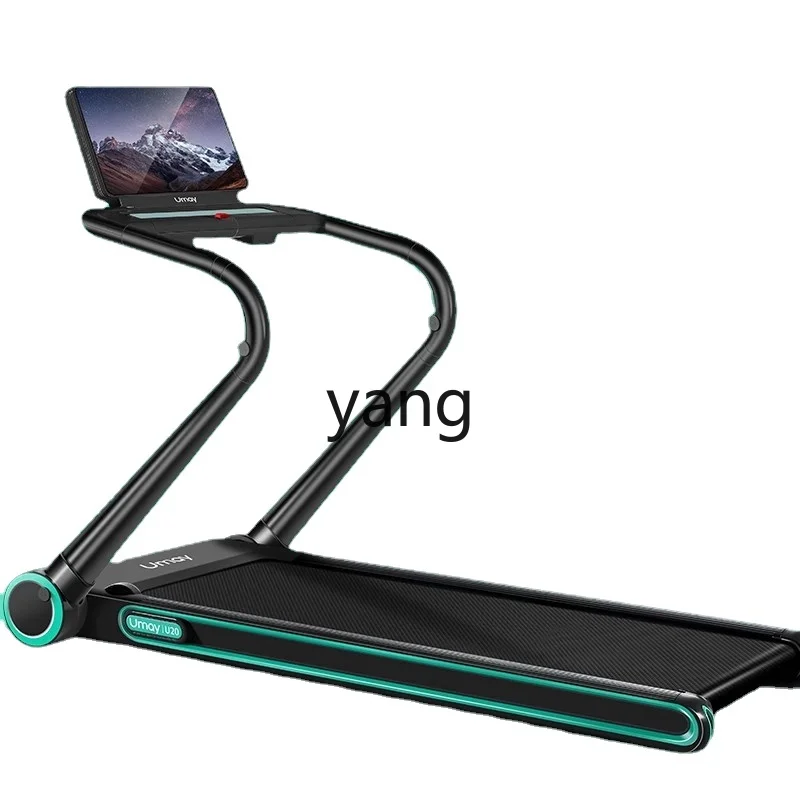 

Yjq Treadmill Household Small Indoor Electric Foldable Damping Mute Home Fitness Walking