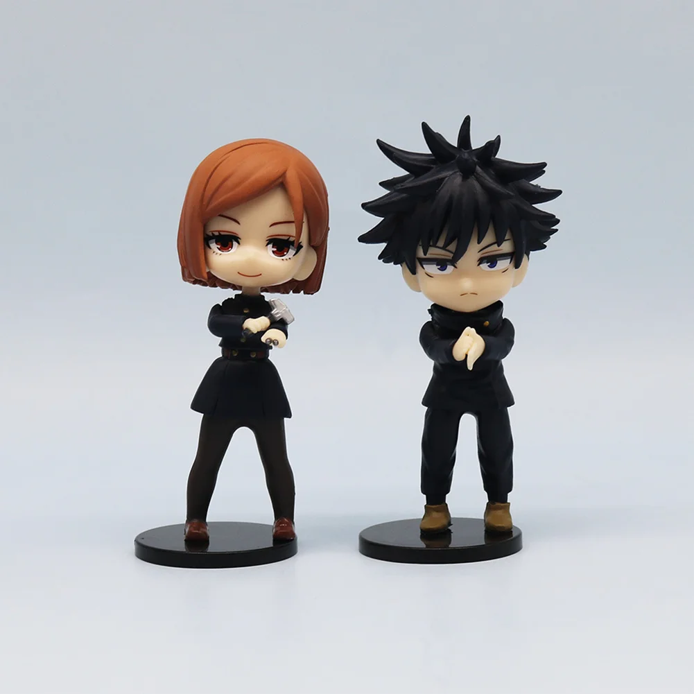 7Pcs JJK Anime Figure Gojo Geto Suguru Itadori Yuji Fushiguro Megumi Ryomen Sukuna Action Figure PVC  Figurine Model Toys Gifts - view 5