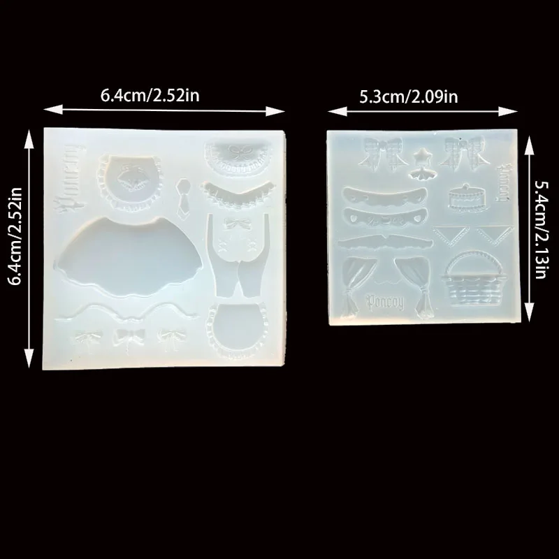 DIY Circus Accessories Shaped Silicone Epoxy Resin Mold Resin Moulds Jewelry Mold