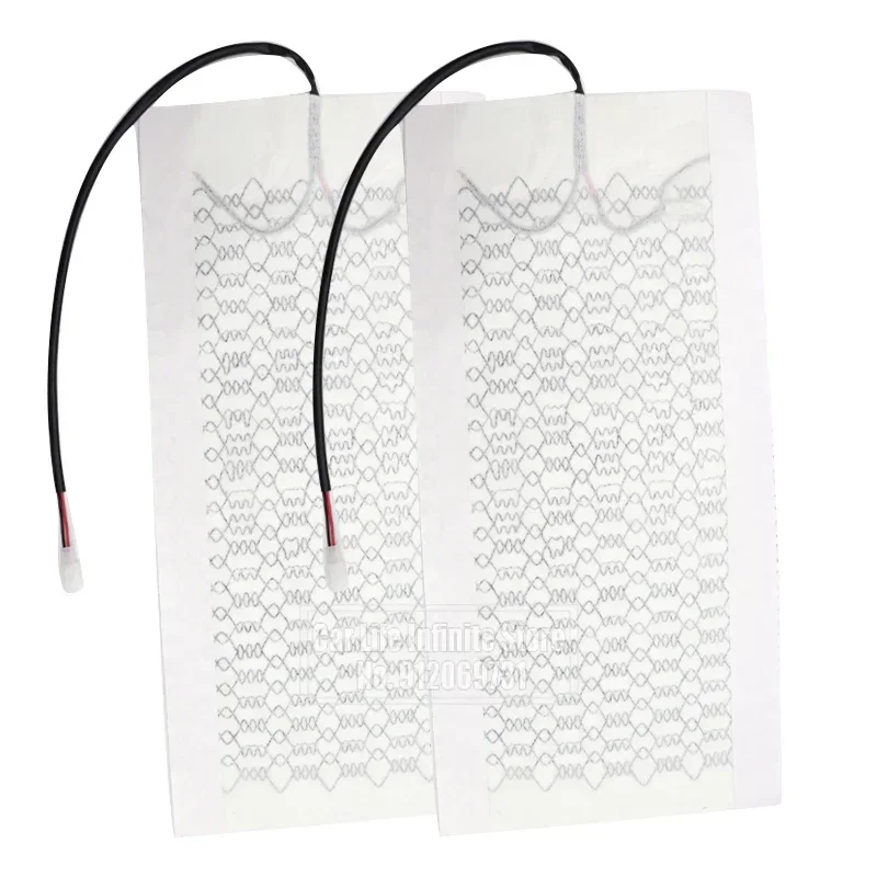 2/4x 12V Heated Seat Car Seats Cover Heat Pad Carbon Fiber Heated Auto Car Seat Heating Pad for Winter Warmer Vehicle Heater Mat