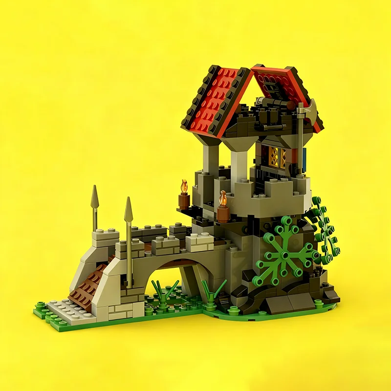 265개 MOC 마지스토 S 마법의 탑 성 모델 빌딩 크리스마스 선물 블록 건축 조립 DIY 장난감 아이디어 브릭 키즈