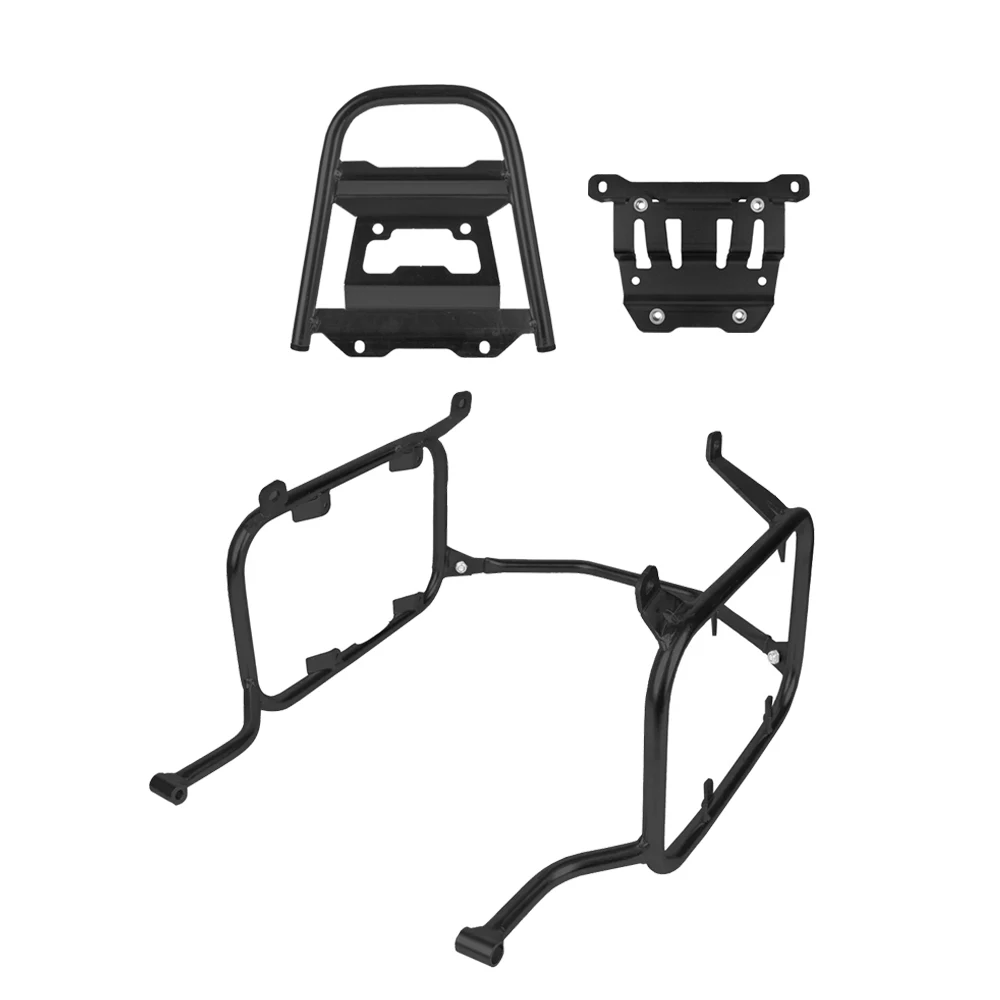 

Для Honda XL750 Transalp 23-25 багажная хвостовая стойка, кронштейн из нержавеющей стали, трехсторонняя коробка, решение для хранения велосипеда