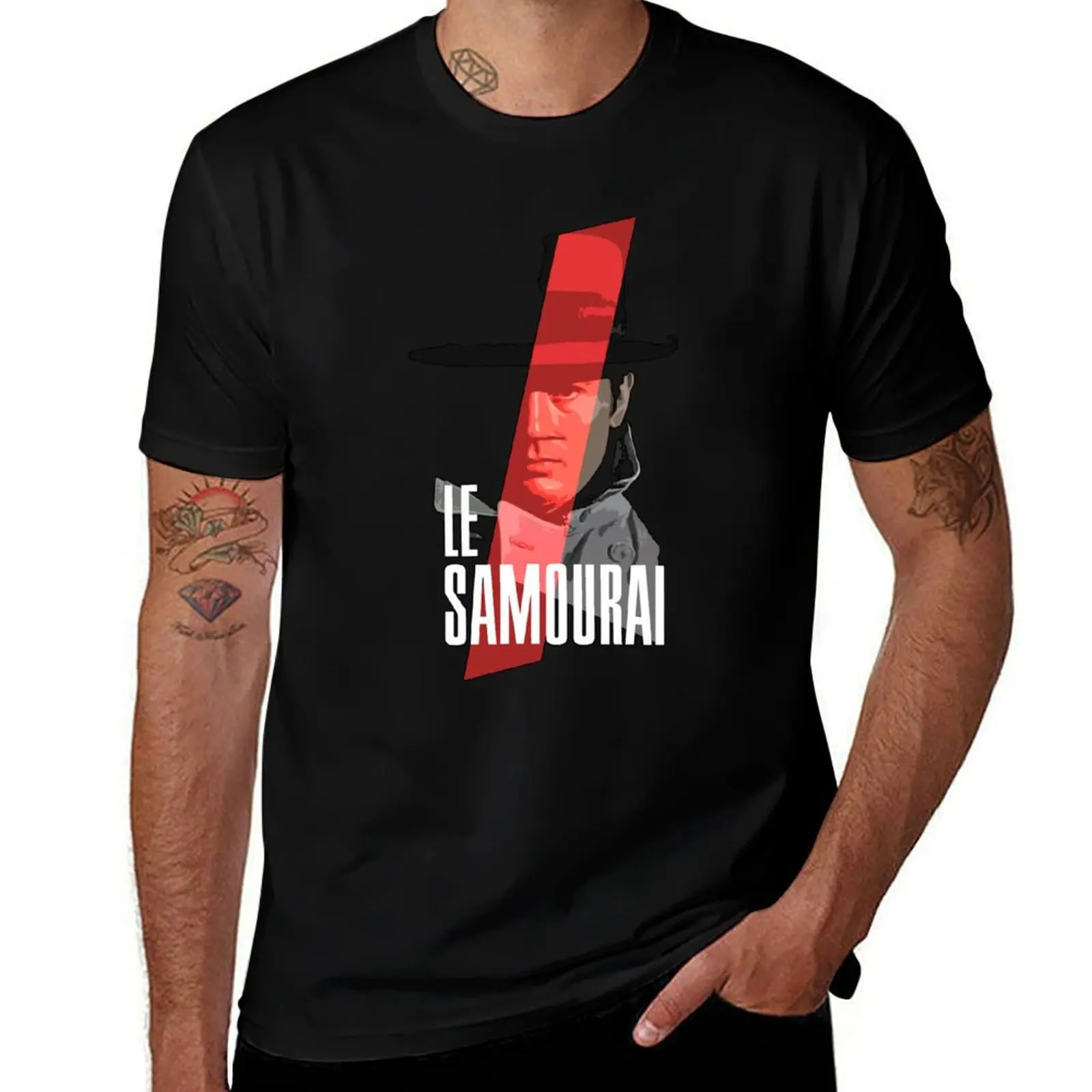 Le Samourai Alain Delon 16 Cool Graphic Vintage T Graphic For Girls Graphic Tees Movie Movie T Cool Movie T-Shirt