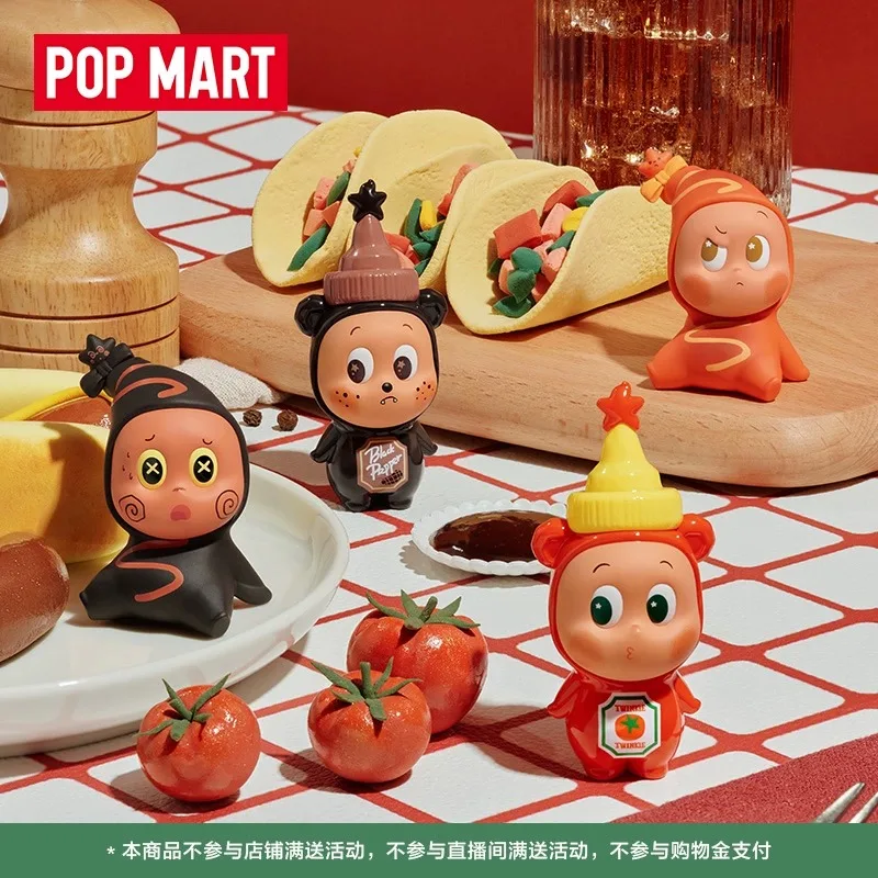

Official Authentic Popmart Twinkle Twinkle Series Blind Box Figures Trendy Food Themed Toys Desktop Ornaments Ideal Gift For Kid