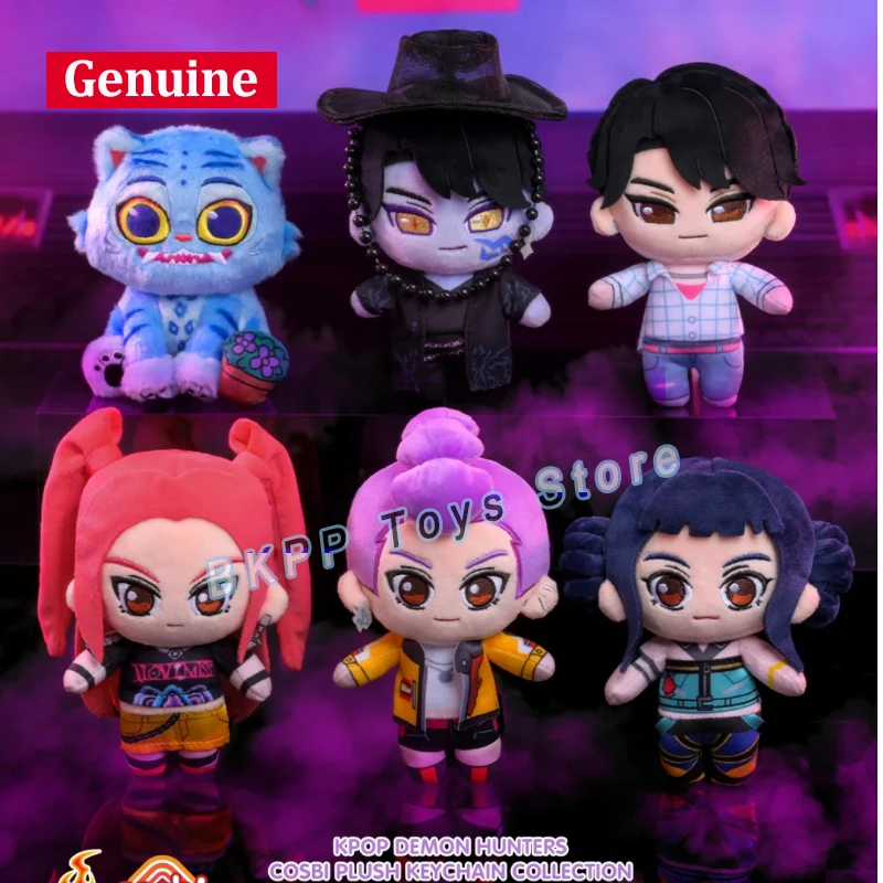HotToys COSBI K-pop Demon Hunters Blind Box HUNTR/X Plush Keychain Pendant Doll Action Figures Saja Cute Model Mystery Box Gifts - view 3