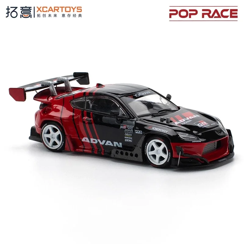 Xcartoys x POP RACE 1:64 PANDEM GR86 ADVAN Diecast Modelauto S41-02 Cadeau