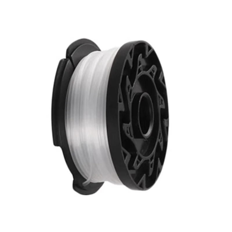 Replacement Trimmer Spool AF-100, Nylon Grass Trimmer Line Spool, Pre-wound Weed Eater Spool for Black+Decker String Trimmer