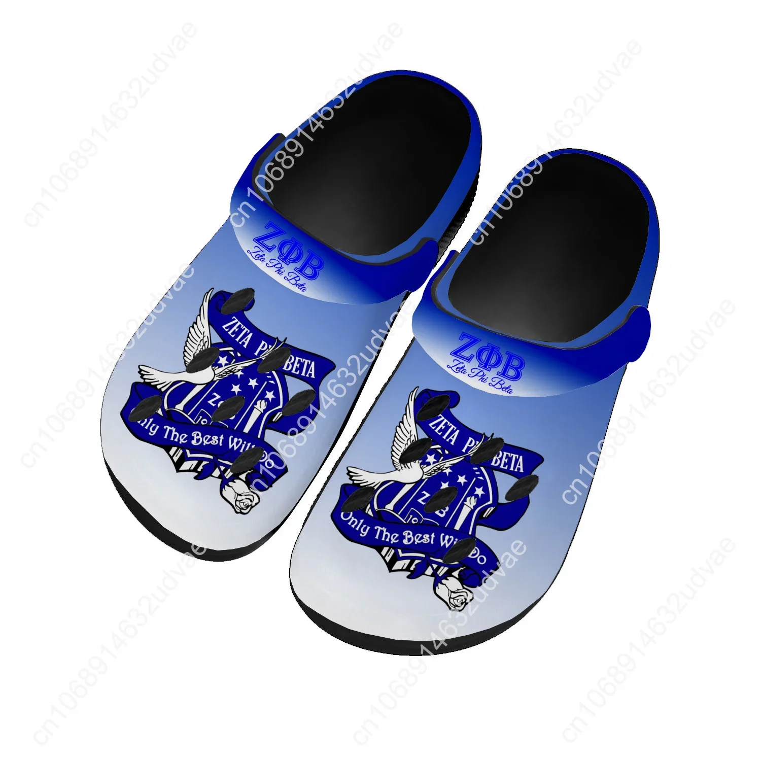 

Zeta Phi Beta Sandals Women Teenager Home Fashion Water Shoe High Quality Garden Breathable Comfort Beach Hole Slippers