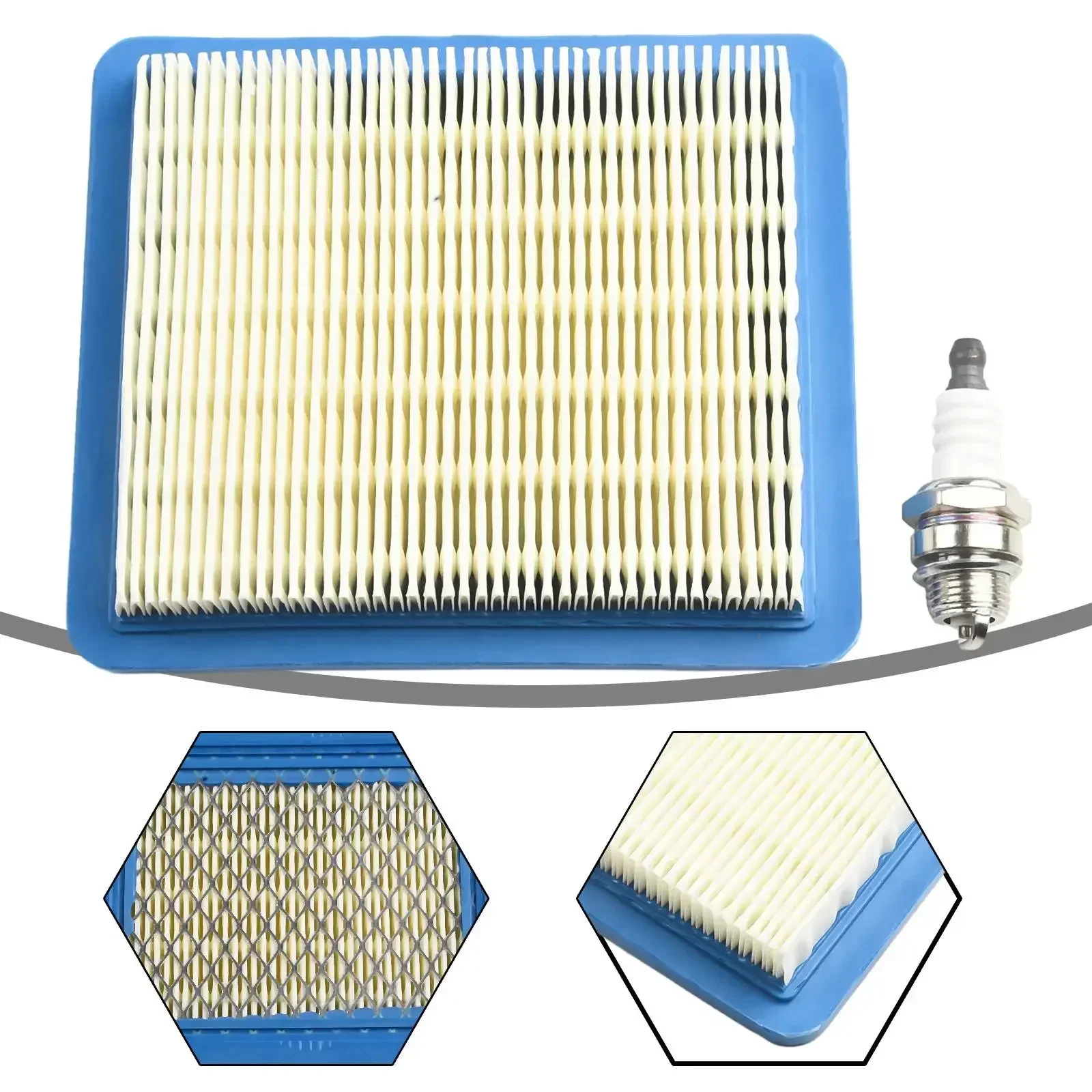 High Quality Air Filter Spark Plug For Champion RJ19LM Trimmer Supplies For Toro 491588 491588s RJ19LM Lawn Mower