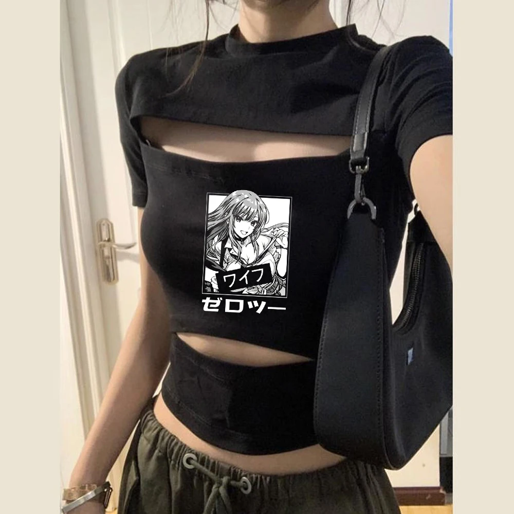 Marin Kitagawa cropped top teen cute jojifuku funny scene  tshirt cute clearance sales goth 2000s anime