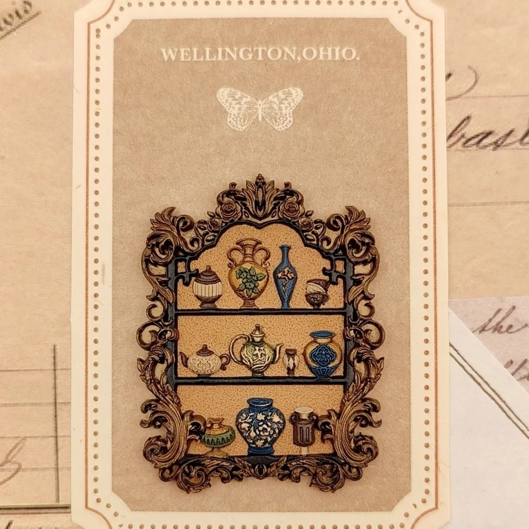 Fire seal cute lamb Robbie fine engraved seal head Antique display case Tulip dream embossed brass head invitation envelope seal