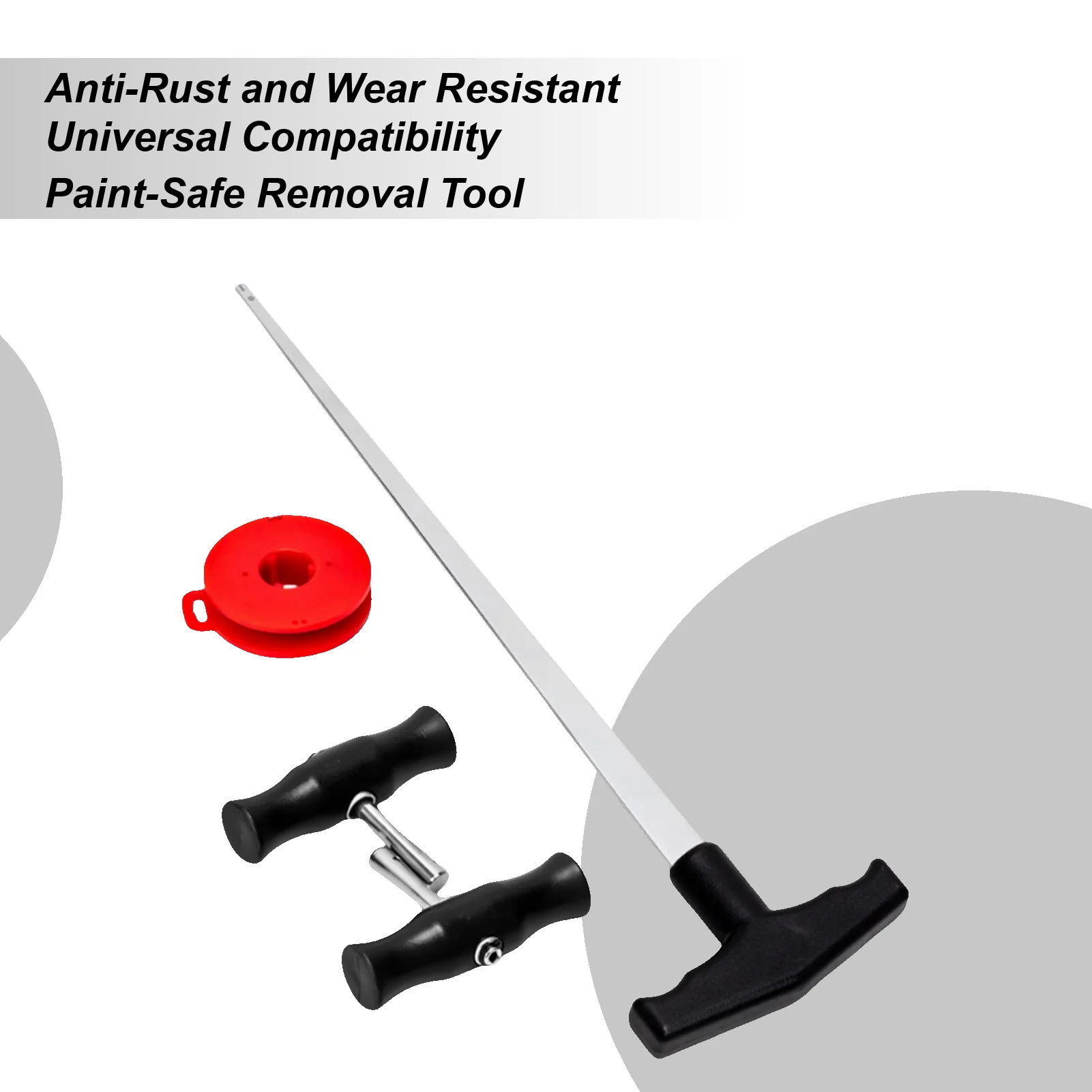 

Инструмент для снятия лобового стекла Т-образный винтажный классический снасти для ремонта автомобилей, инструменты для автоматического стекла для резки, фиксации остекления, удаления автомобильного стекла