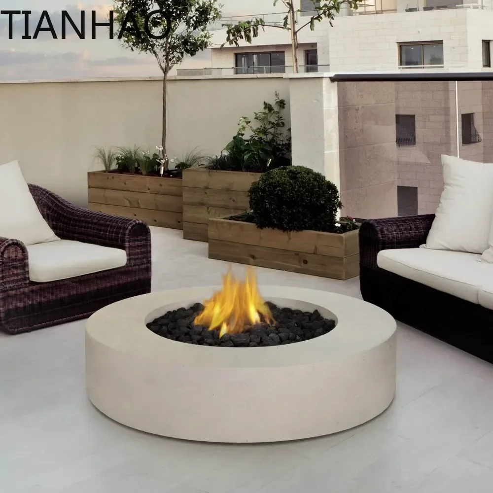 for FR 20 outdoor portable bio ethanol gel fuel fire pit steel fireplace camping heating burner efficient clean burning flame