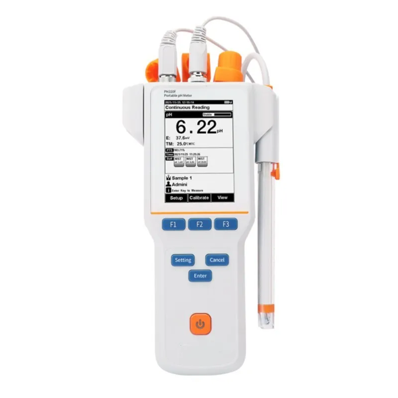 

Weighing PH310F Portable pH Meter Portable Automatic LCD Industrial pH Meter Paper Material Dissolved Meter