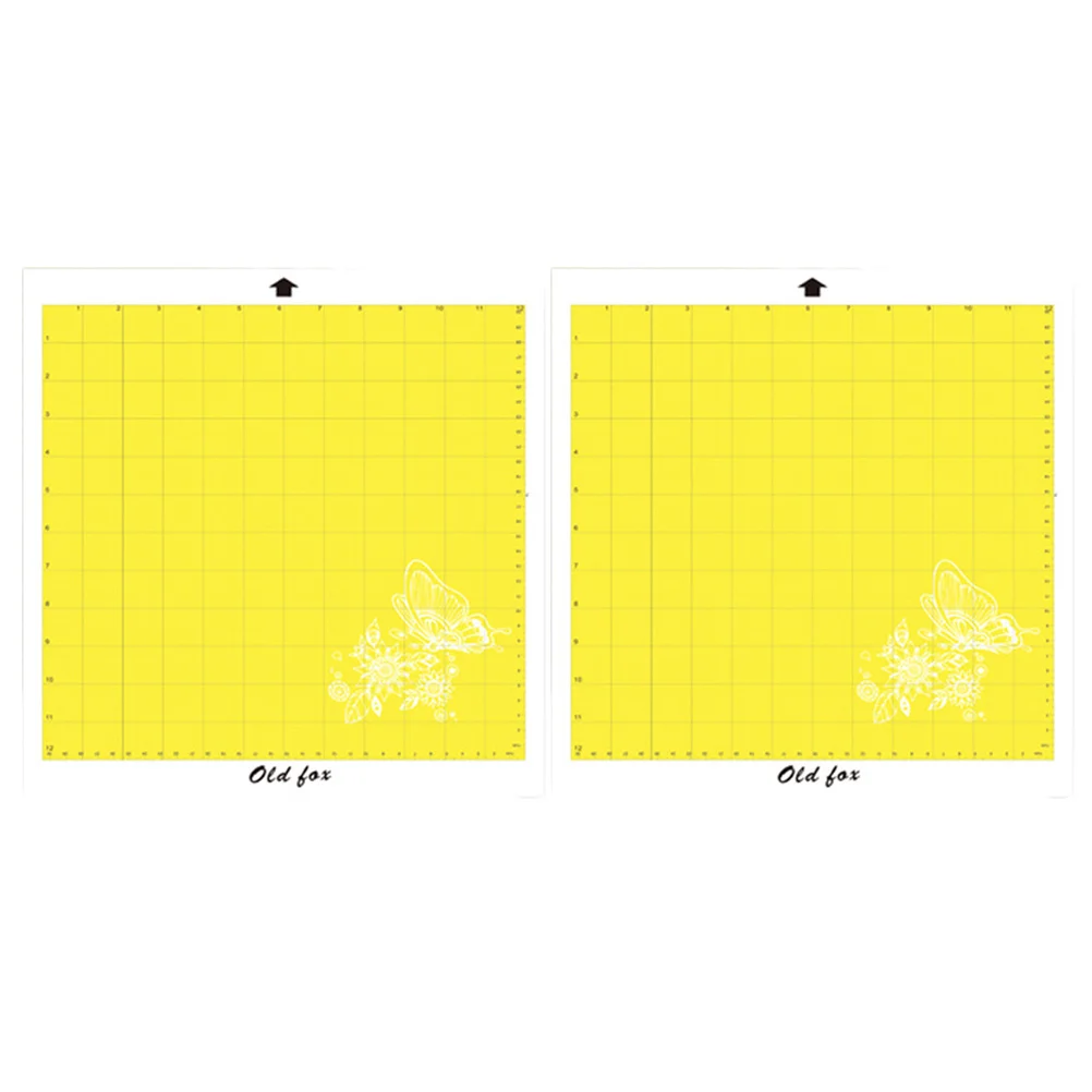 

4pcs Cutting Mat Yellow Self-Healing Non-Slip Durable For Craft Art Diy Projects Making Sewing Tools Accessories