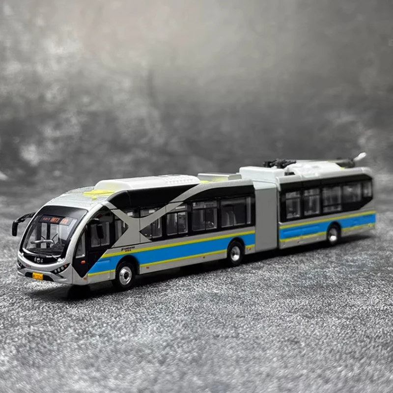 

Литой под давлением масштаб 1:1010, шарнирный пекинский быстрый автобус BTR3, модель автобуса из сплава, готовая коллекция имитаций, подарок, украшение дисплея