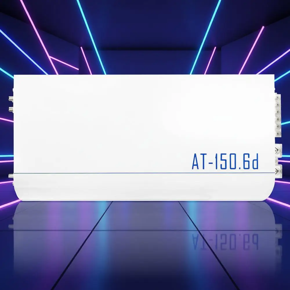 

6-канальный автомобильный усилитель класса D мощностью 1500 Вт — модель ATv2 серии 150,6d