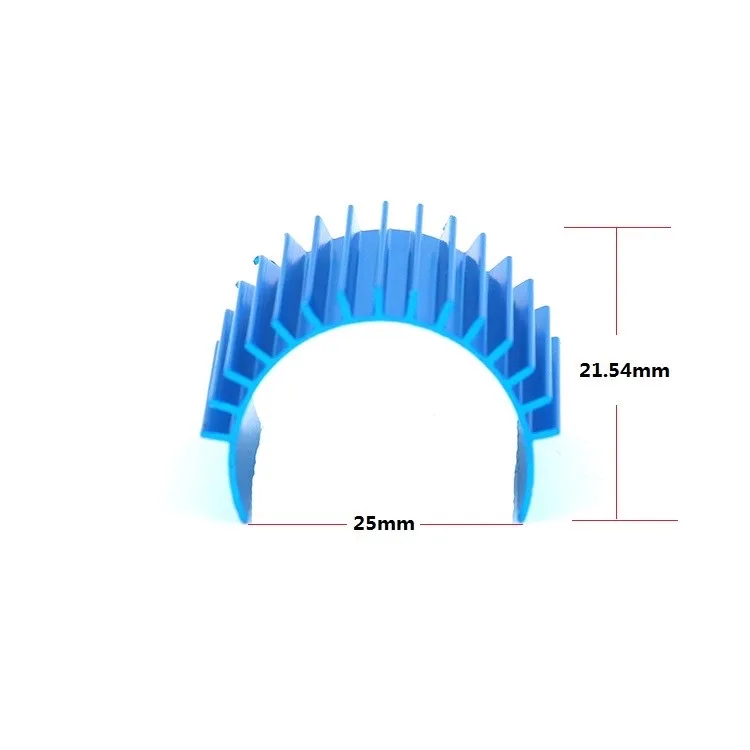 Motor Cooling Heat Sink Heatsink Top Vented 370 380 385 390 395 Size for 1/16 RC Car Buggy Crawler RC Boat