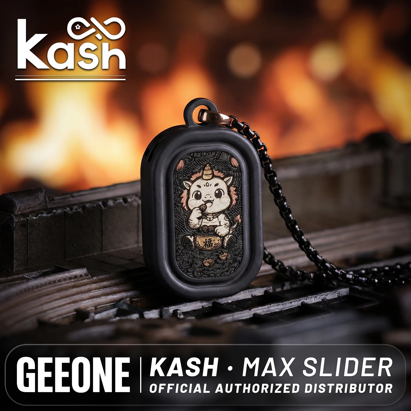 KASH MAX slider fidget slider toys antistress for adults necklace decoration desk EDC toys
