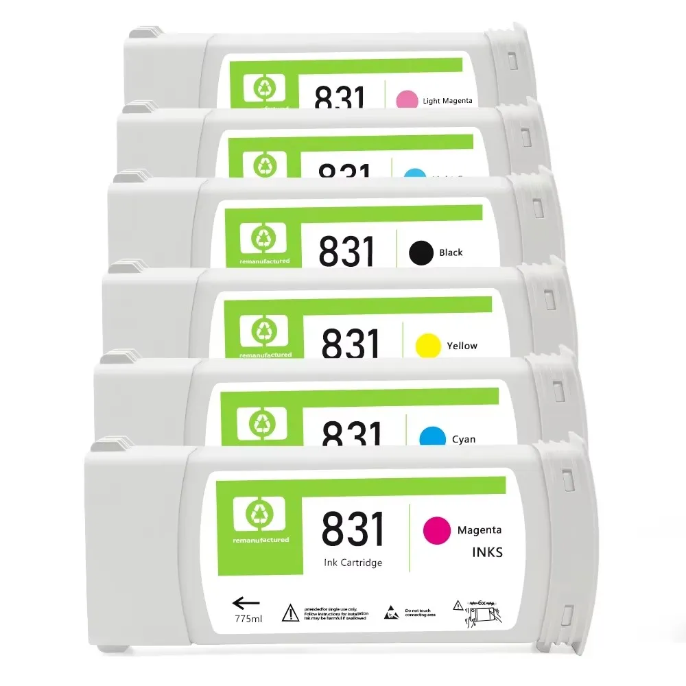 Latex Ink for HP 831 Ink Cartridge With Chip for hp 831 Printhead Latex 310 330 360 315 335 365 370 375 Printer