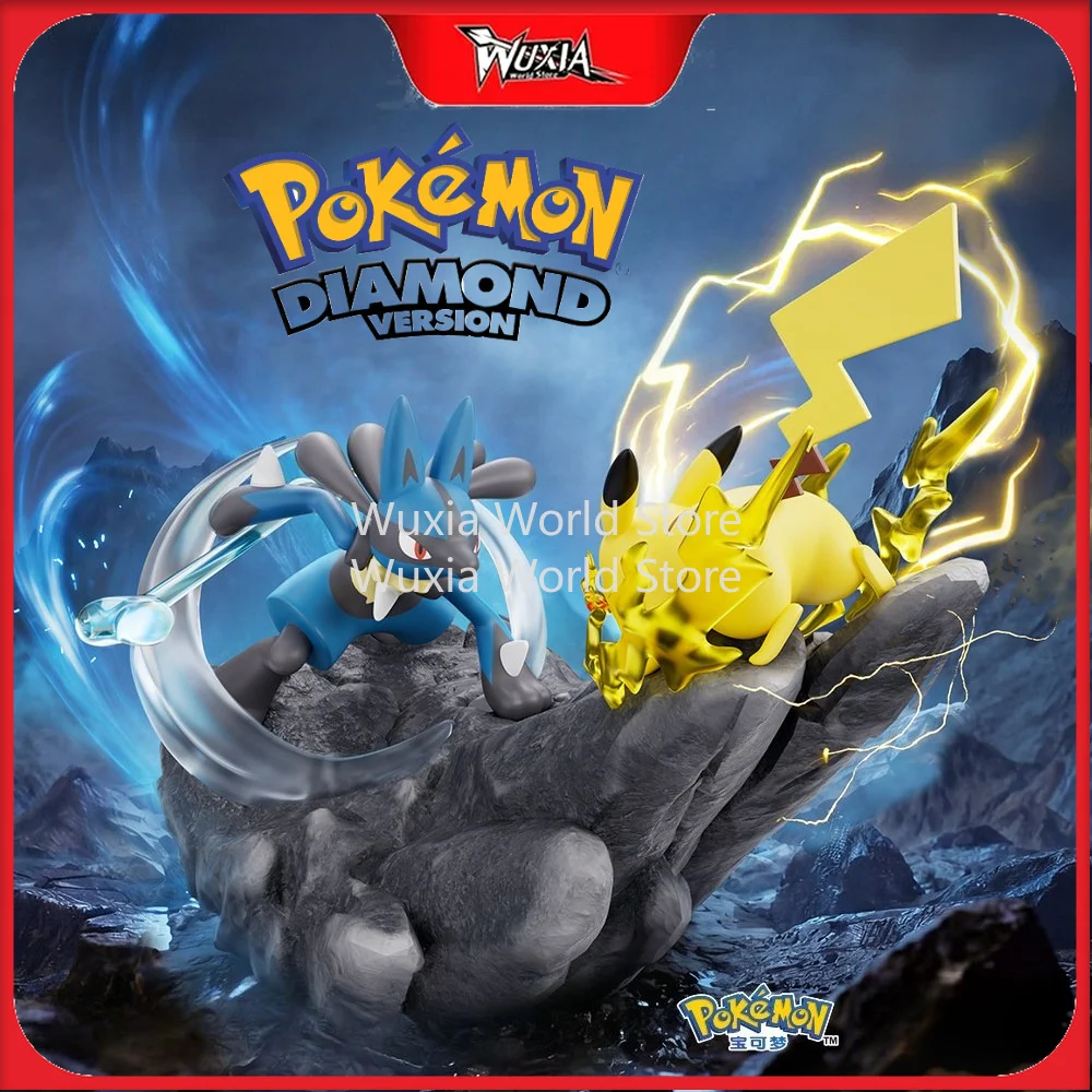 

New Genuine Pokemon Action Figure Pikachu Extreme Showdown Series Blind Box Anime Figure Birthday Custom Gift