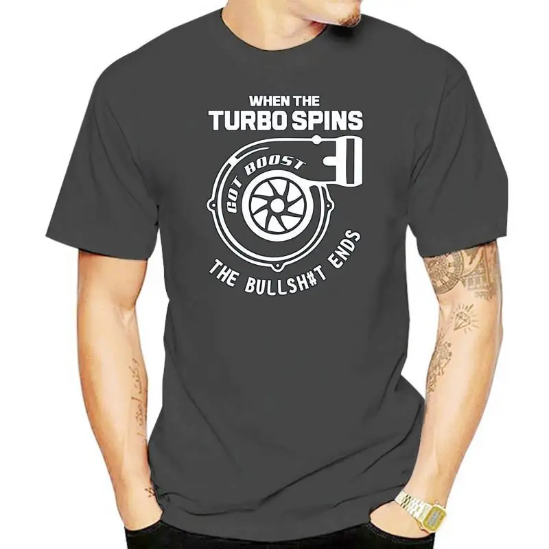 Summer 2022 100% Cotton Mens Cool O Neck T-Shirt Turbocharger Tee Shirt, Turbo T Shirt, Skyline,Rb30, Muscle Car, Tops