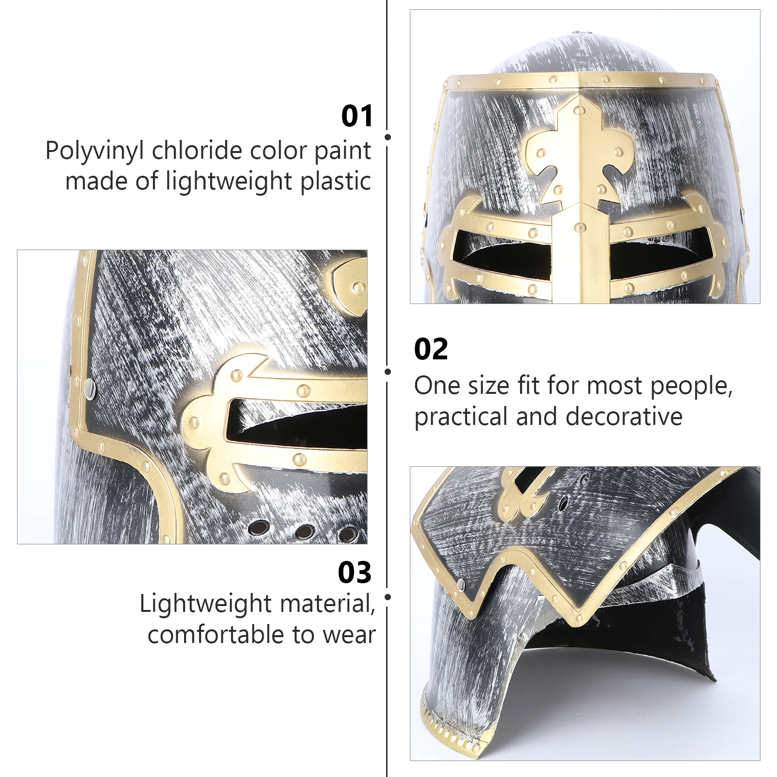 Hat Lightweight Performance Holiday Decor Cosplay Cap Creative Ornament Pvc Plastic Material Premium