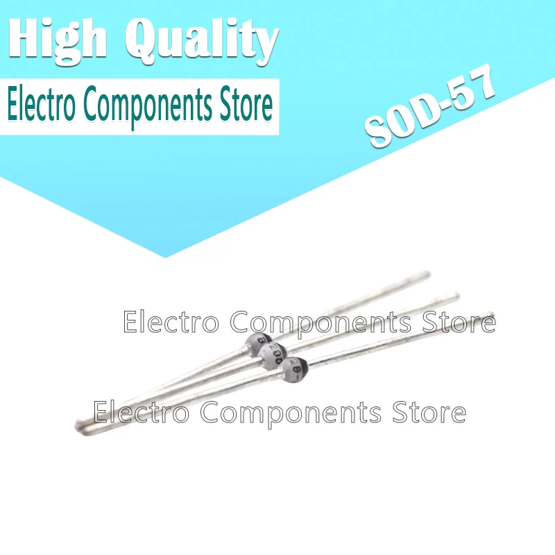 5PCS BYW36 BYW54 BYW55 BYW56 BYW56-TAP BYT41G Fast Avalanche Sinterglass Diode SOD-57 Fast rectification an switching diode