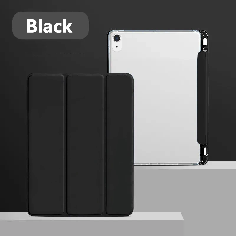 

Pencil Case For iPad (A16) 11th Generation 11 Inch 2025/ iPad 10th Generation 10.9 Inch 2022 Soft Silicone Magnetic Smart Cover