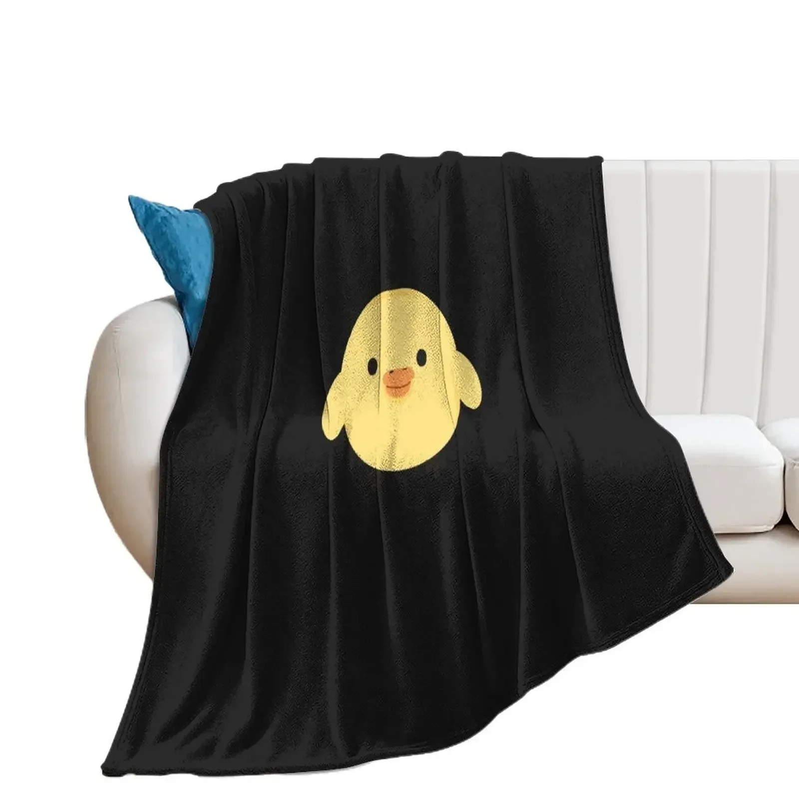 kiiroitori duck plushie Sticker Throw Blanket cosplay anime christmas gifts Plaid on the sofa Blankets