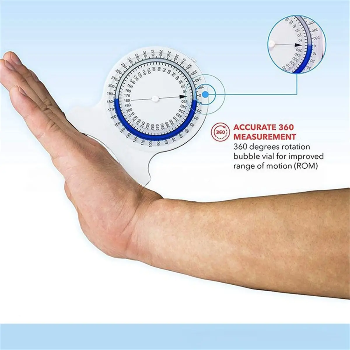 new trend! Bubble Inclinometer for Physical Therapy PT Inclinometer for Range of Motion (ROM) Measurements Scoliometer