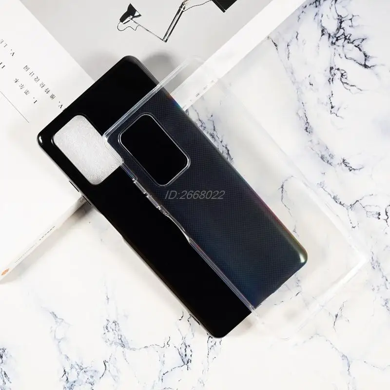 

Plain Fitted Case For Funda Blackview A100 A 100 чехол Transparent Phone Case For Coque Black view A100 Silicone Case Cover Etui
