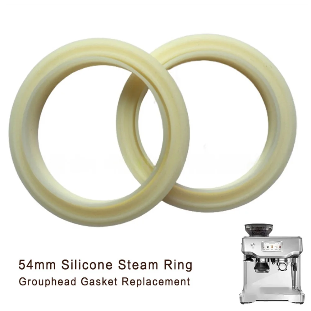54mm Coffee Machine Silicone Brew Head Gasket O-Ring Seal Rings Compatible Coffee Machine Seal Kit Espresso Machines