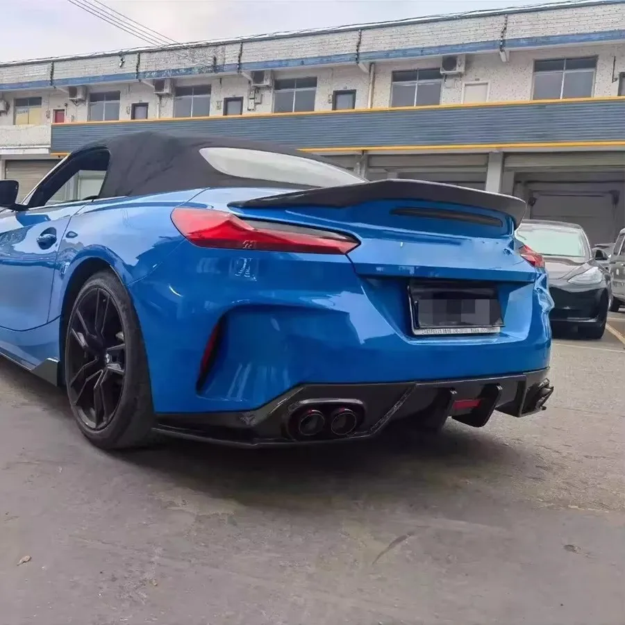 

For BMW Z4 G29 Carbon Fiber Car Rear Bumper Diffuser Rear Splitters Spoiler Back lip Modified and Car Accessories body kit