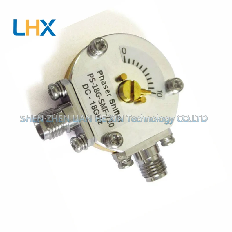 PS-18G-SMF-720 SMA Adjustable Phase Shifter 720° DC - 18GHz 40°/GHz in stock