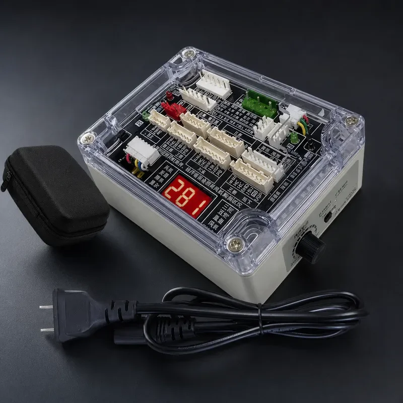 DC Fan Motor Tester Air Conditioner Short Circuit Protection Speed Adjustable HVAC Motor Diagnostic Tool