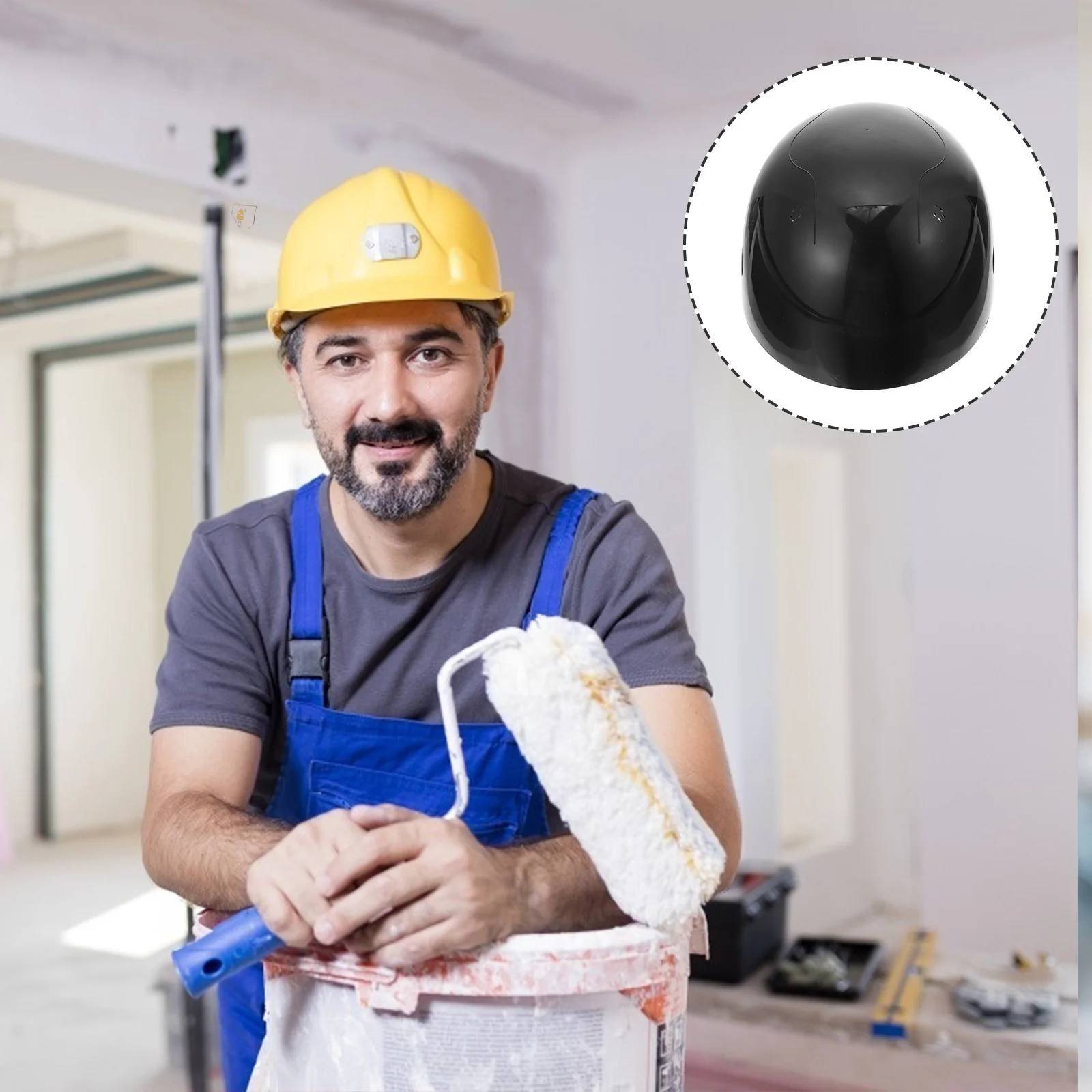 

1 pc Anti-Collision Safety Shell Lightweight Durable Abs Breathable For Construction Mining Workers Unisex Protective