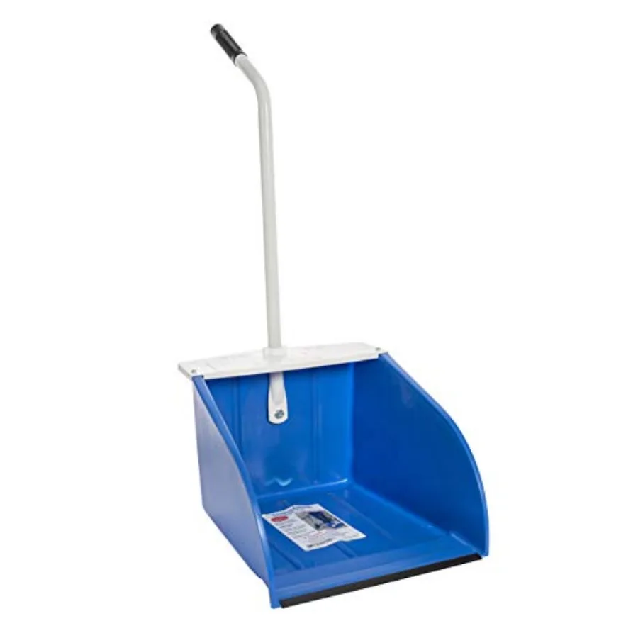 

Stand-Up Dust Pan Indoor and Outdoor Wide Mouth Dust Pan for Kitchen and Garage