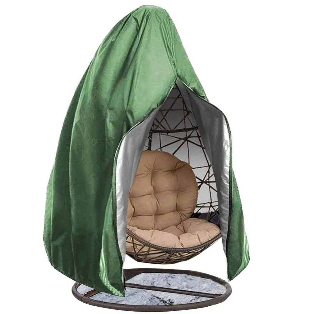 New Egg-Shaped Swing Cover Dustproof Protector for Garden Outdoor Swings Hammock Bird Nest Wicker Chair Basket Birdcage