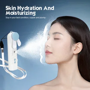 Liquidation_ tragbar mit Wasserspray, Mini -USB 2 in 1 Luftkühlschrank und Gesichtsbleibler kontinuierliche Belüftung 6 Hauptverkaufsmini -Conditioner tragbare Luft - №4