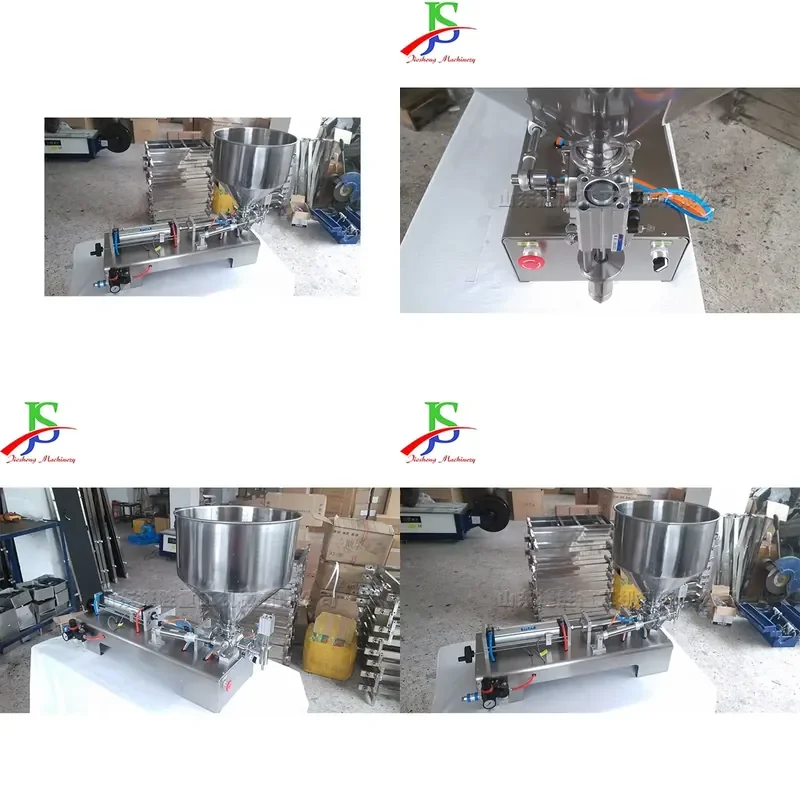 

SFW Certificate Large Capacity Hopper Semi Automatic Paste Filling Machine