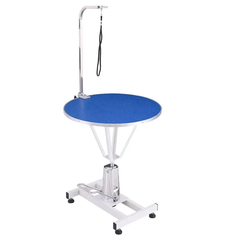 Pet Grooming Table Dog Cat Modeling Bath Table Hair Dryer Bracket Hydraulic Lift Trimming Beauty Table