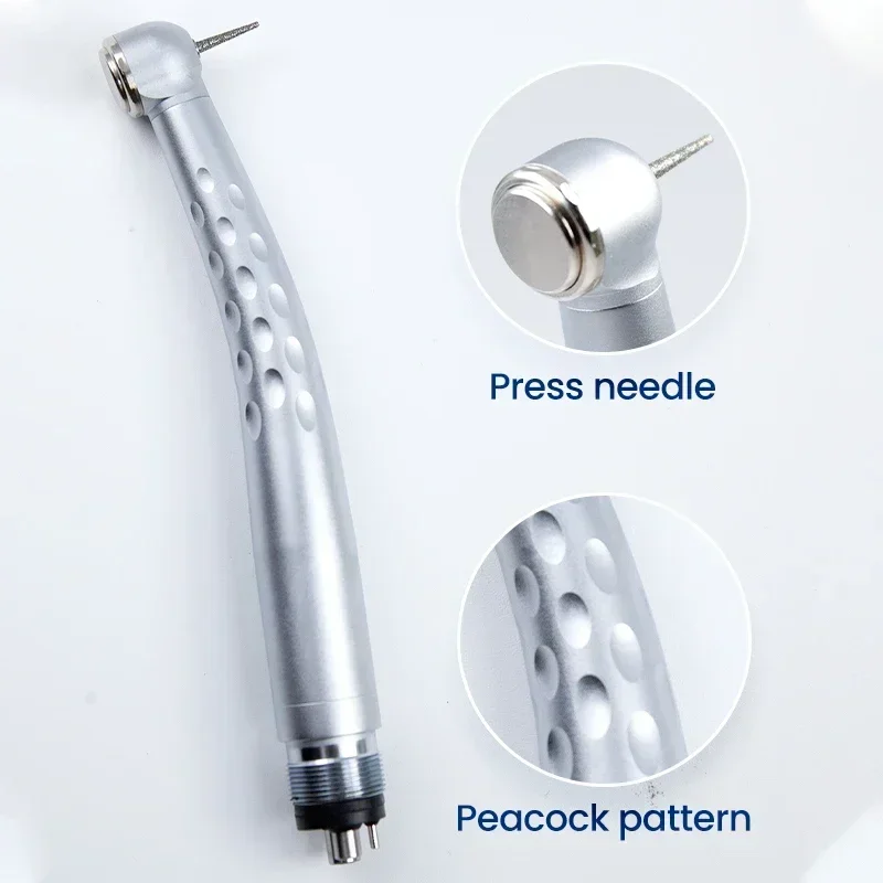 APPLEDENTAL A1 SU Turbine Dental Handpiece Featuring Hercules Single-point Water, Large Push Button, and German Ceramic Bearings