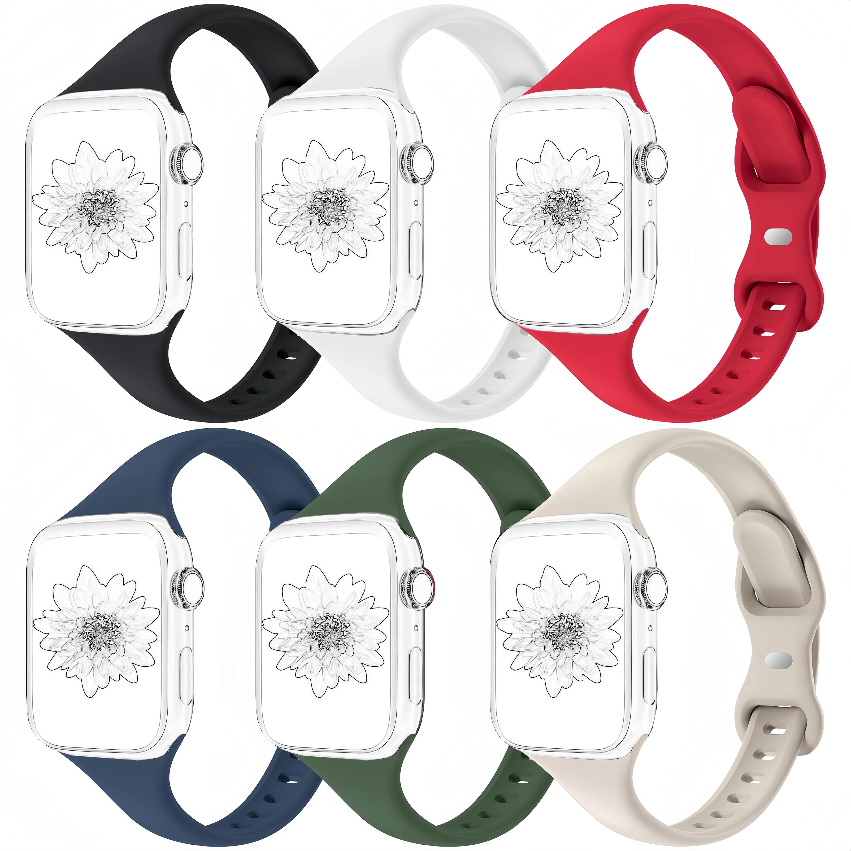 スポーツウォッチストラップは、38mm、40mm、41mm、42mm、44mm、45mm、46mm、49mmモデルのApple Watchバンドと互換性があります。 それは