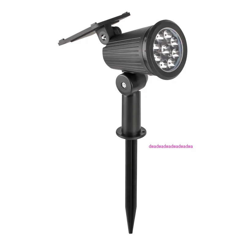 Outdoor solar spotlight light control waterproof