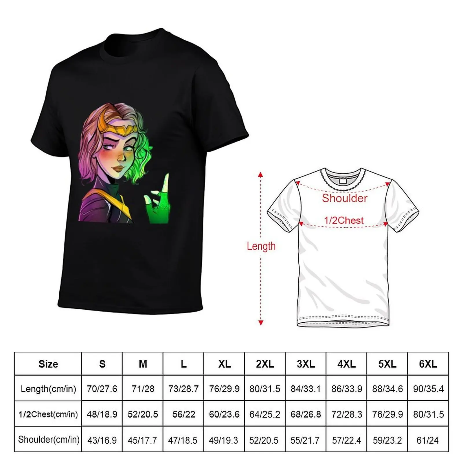 Sylvie Glorious Enchantment M ByTe T-Shirt quick-drying anime clothes heavy weight t shirts for men